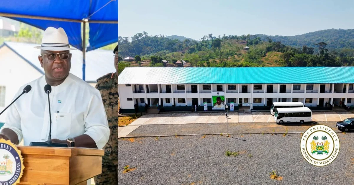 President Bio Inaugurates First Midwifery School in Kenema