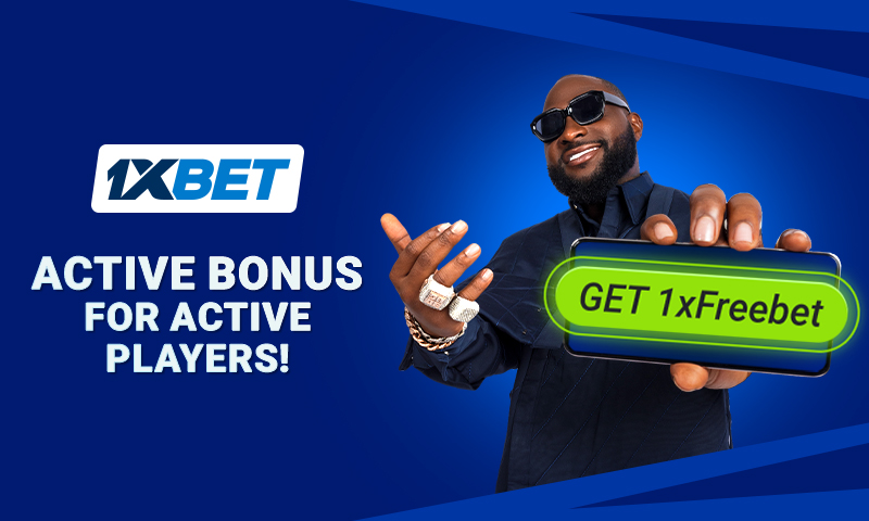 Favorable Bonus for Active Players From The Bookmaker Company 1xBet!