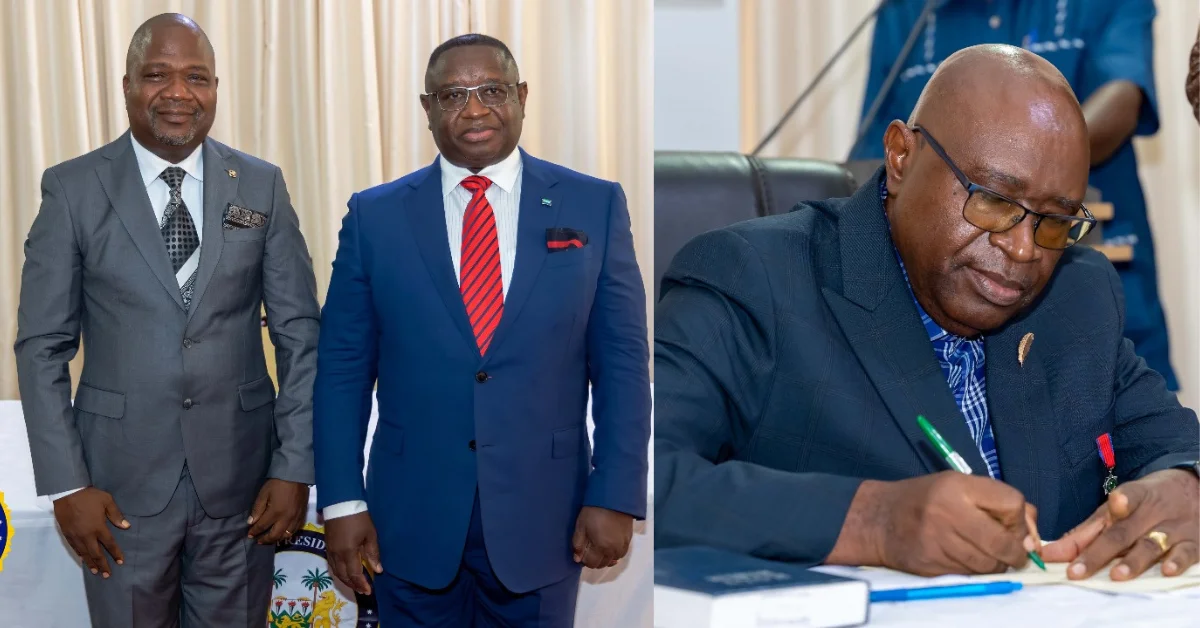 Newly Appointed Minister, Resident Ministers, PPRC Chairman Subscribe To Oath Of Office