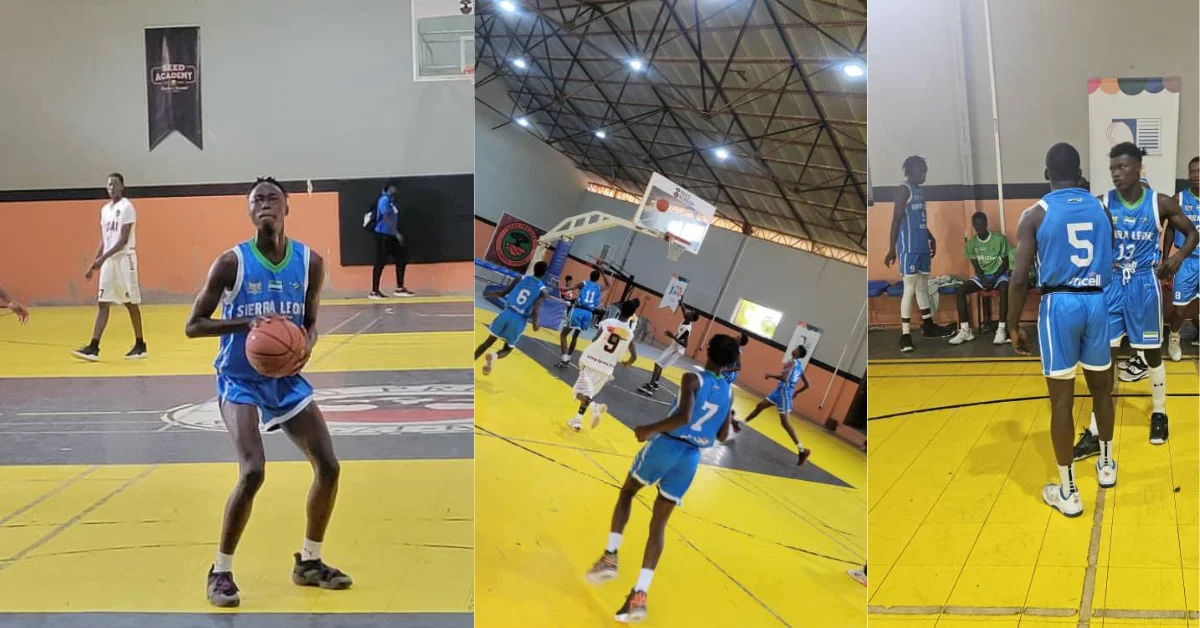 Sierra Leone U16 Basketball Team Advances to Semi-Finals of FIBA Africa Zone 2 Tournament