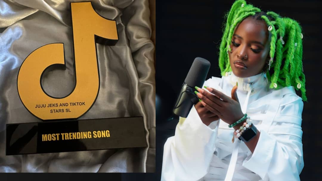 Jelly Bee Wins “Most Trending Song of the Year” at the Juju Jeks and TikTok Stars SL Awards 2024