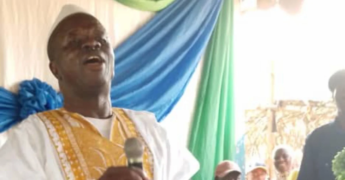 Government Installs Malal Chiefdom Newly Elected Paramount Chief