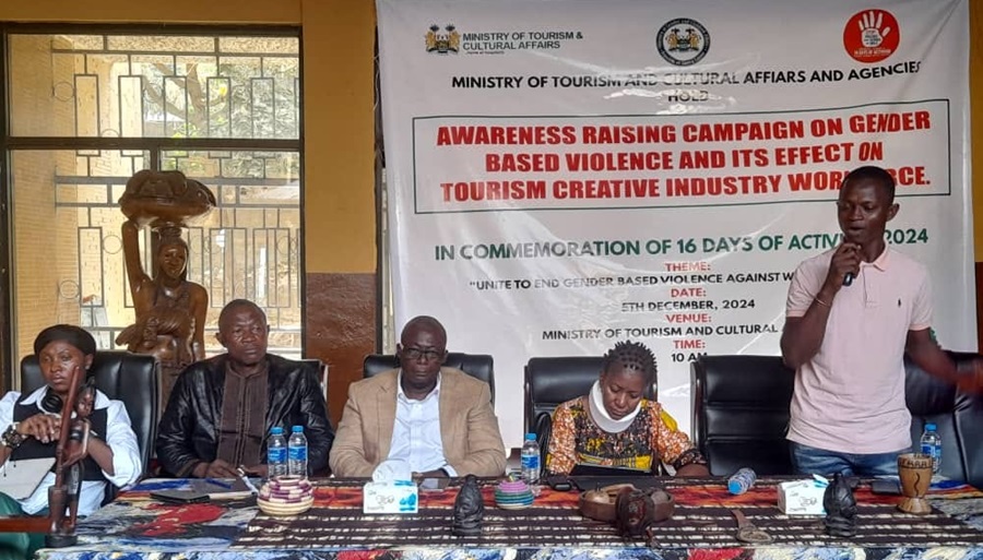 Ministry of Tourism and Cultural Affairs Leads GBV Awareness Campaign in The Tourism Sector