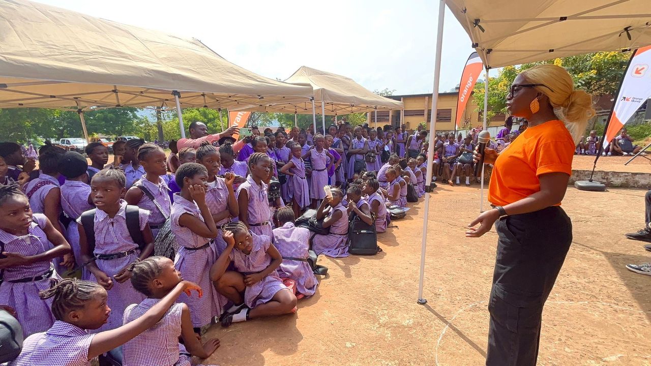 Orange Sierra Leone Hosts Career Day at Methodist Girls’ High School for 2024 Engagement Day