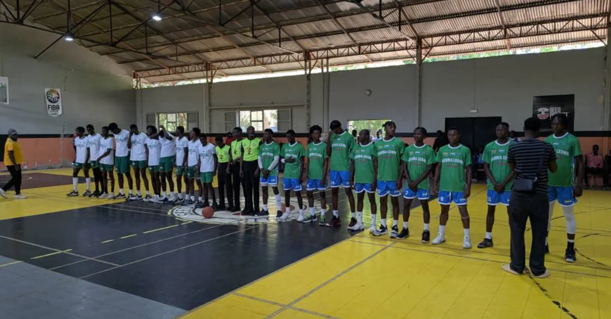 Sierra Leone Basketball Federation President Ali Hijazi Rallies Team Ahead of Zone 2 Opener Against Senegal