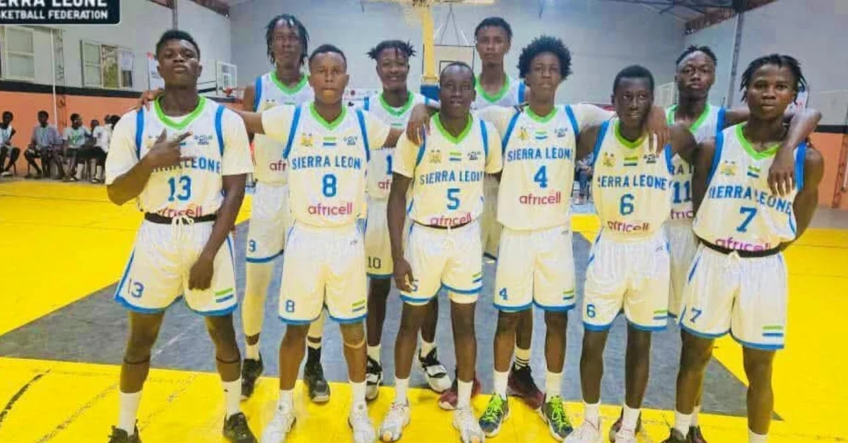 Sierra Leone U-16 Basketball Team Advances to FIBA Africa Zone II Finals