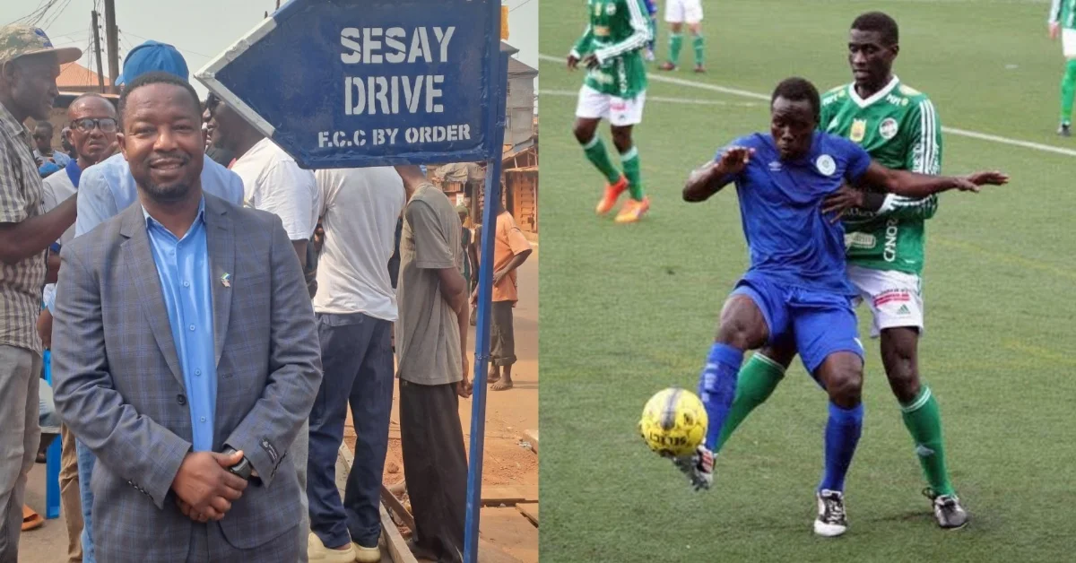 Former Leone Stars Player ‘DoDos’ Unveils ‘Sesay Street’ in Freetown