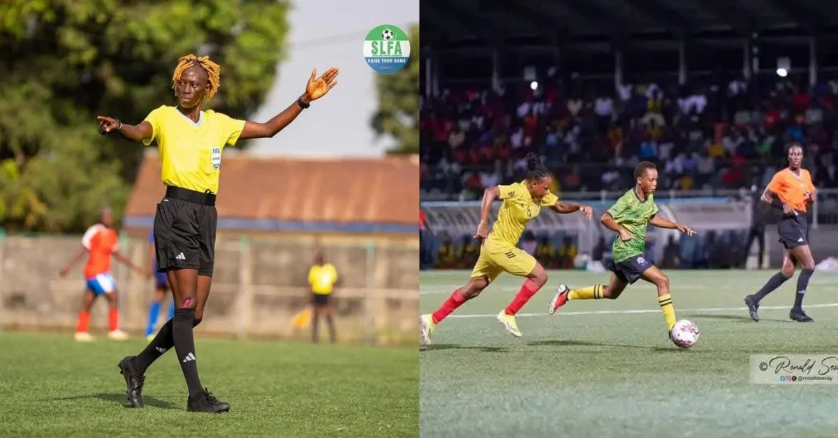 Sierra Leone’s Aminata Fullah to Officiate FIFA U17 Women’s World Cup Qualifier Between Cameroon and Egypt