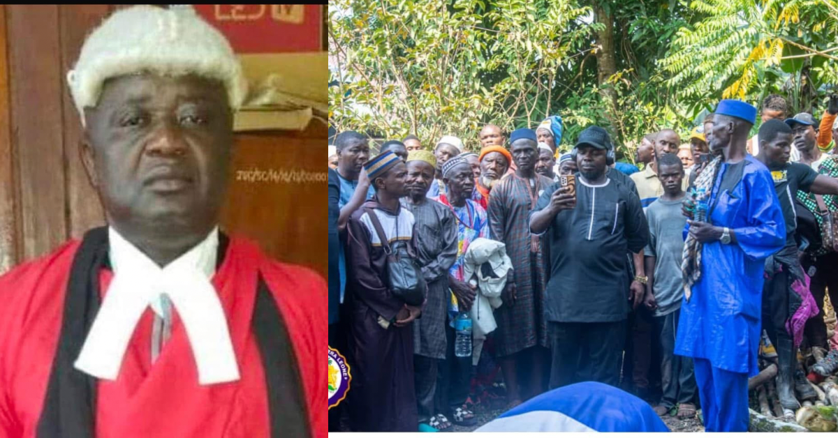 Justice Ivan Sesay Laid to Rest in Moyamba