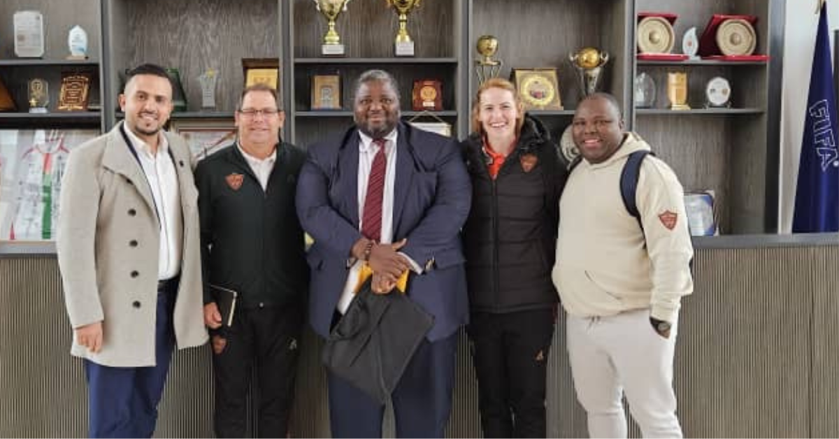 Sierra Leone Match Commissioner, Kasho Holland-Cole Holds MCM in Morocco