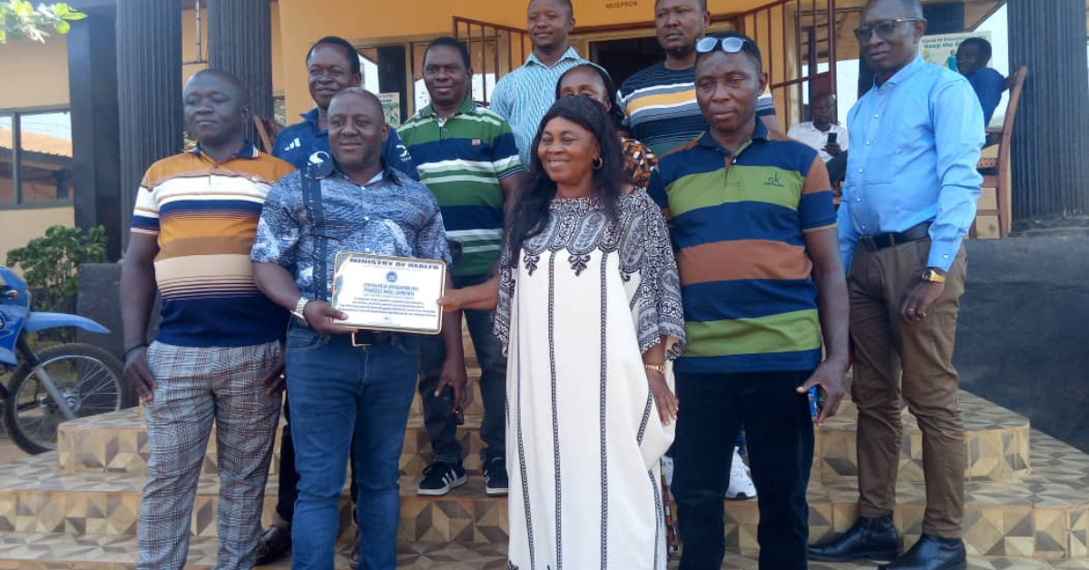 Kenema District Council Honored for Environmental Support