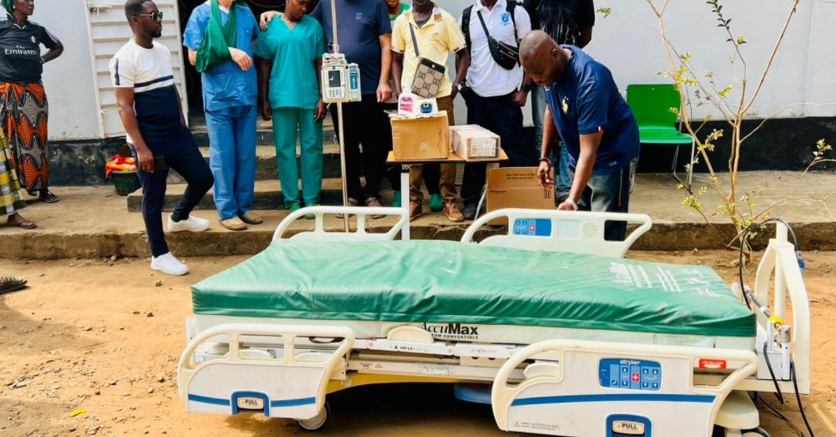 LMCF Donates Advanced Electronic Beds to Lungi Hospitals