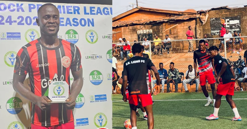 Musa Tombo’s Brace Lifts East End Lions to Comeback Victory Over Freetown City