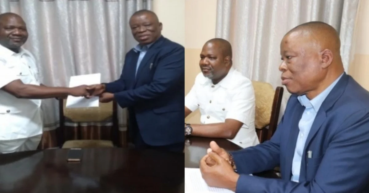 Former PPRC Chairman Hands Over to New Chairman Emmanuel Amara