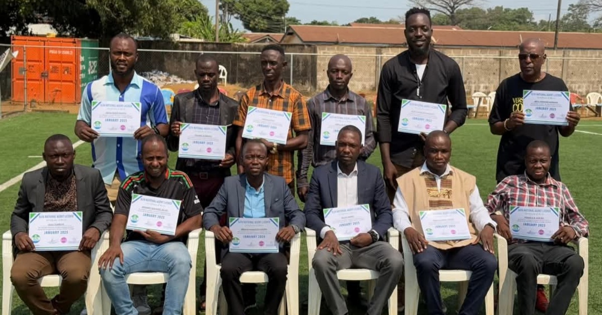 SLFA Certifies 19 Local Football Agents