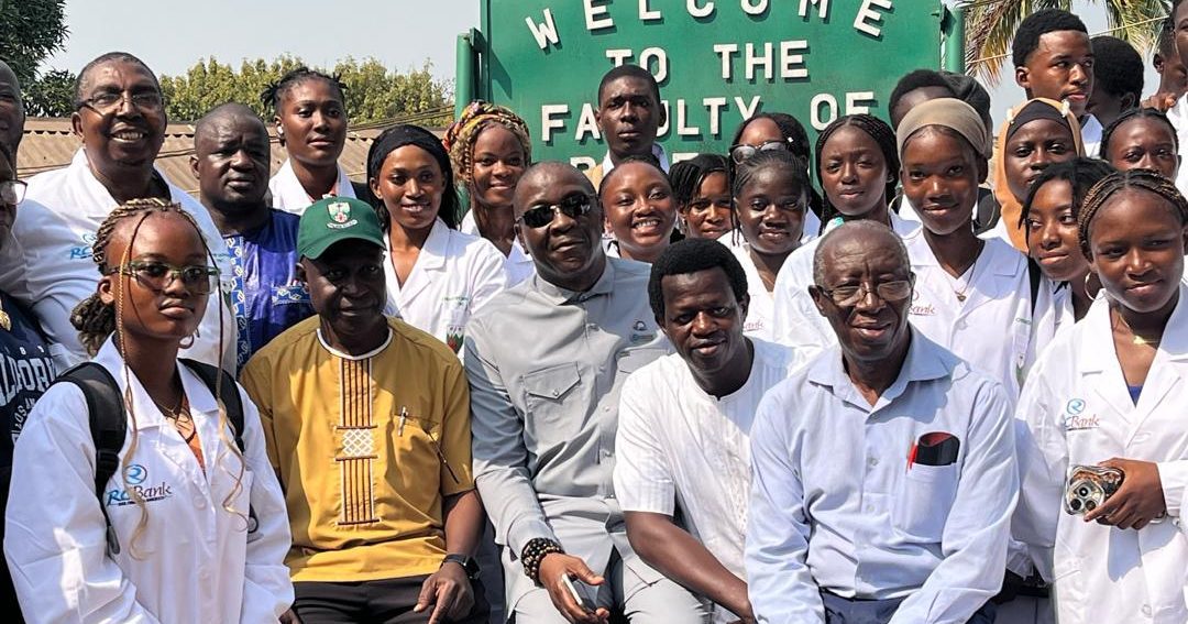 Rokel Commercial Bank Donates Lab Coats to FBC Chemistry Department
