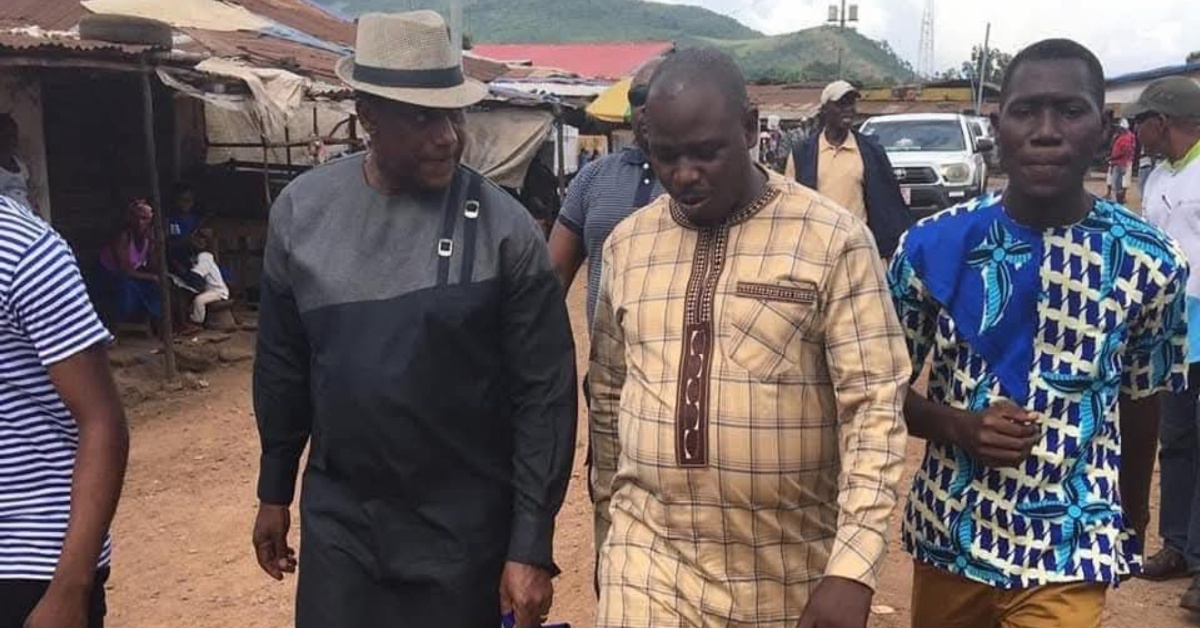 Kandeh Yumkella Visits Opposition Leader After Fire Incident, Urges EDSA to Launch Investigation