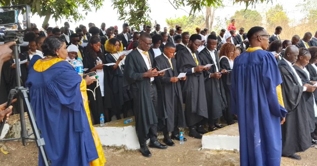 EBKUST Port Loko Campus Welcomes New Students at Matriculation Ceremony