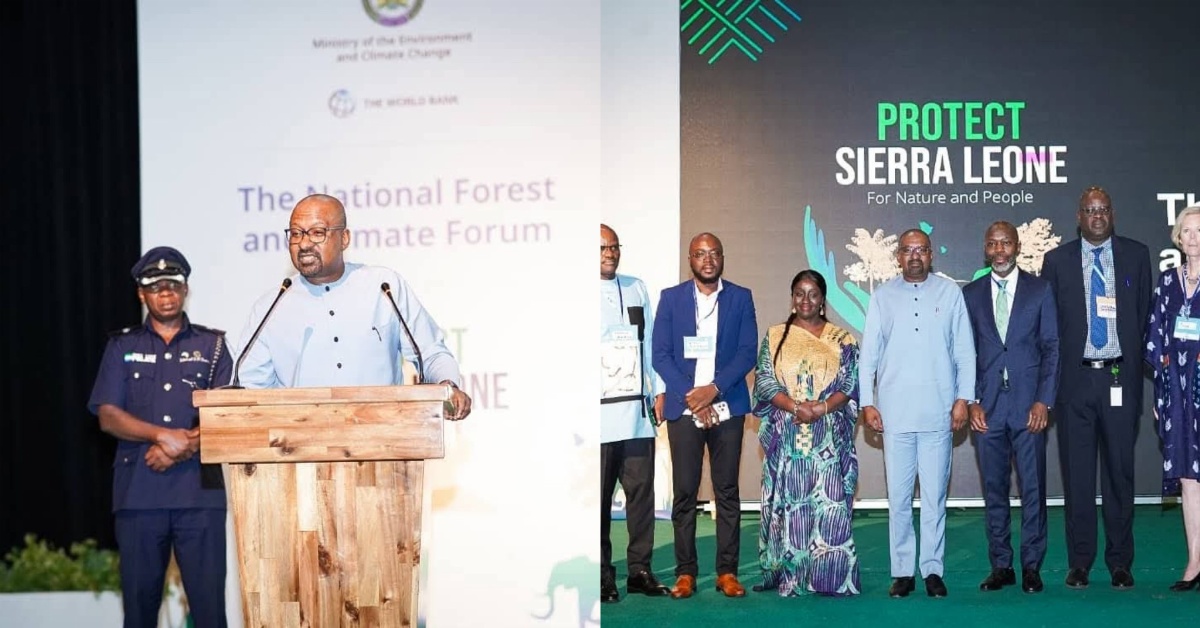 Sierra Leone Unveils Bold Environmental Protection Plan at Landmark Forum