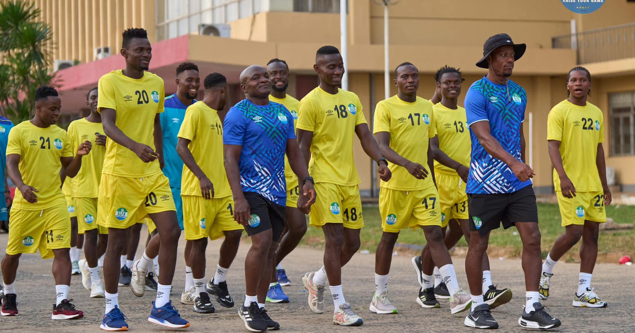 Leone Stars Arrive in Monrovia Ahead of World Cup Qualifiers
