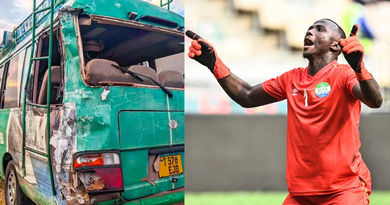 Leone Stars Goalkeeper Mohamed N. Kamara Escapes Death After Road Accident in Tanzania