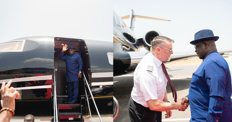 President Bio Departs Freetown to Attend 2025 Sustainable Energy For All Global Forum in Barbados