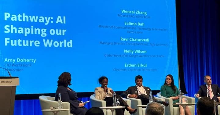 Minister Salima Bah Discusses AI’s Impact at World Bank Digital Summit
