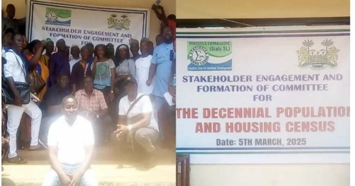 Statistics Sierra Leone Engages Pujehun Stakeholders on 2025 Census