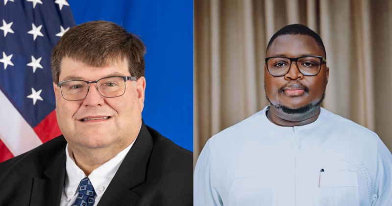 U.S. Ambassador Hunts Meets Foreign Minister Timothy Kabba Amidst Visa Restriction Concerns