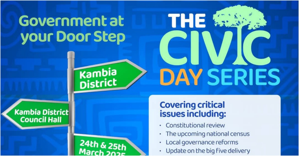 Ministry of Information Launches Civic Day Series: ‘Government at Your Doorstep’ in Kambia District