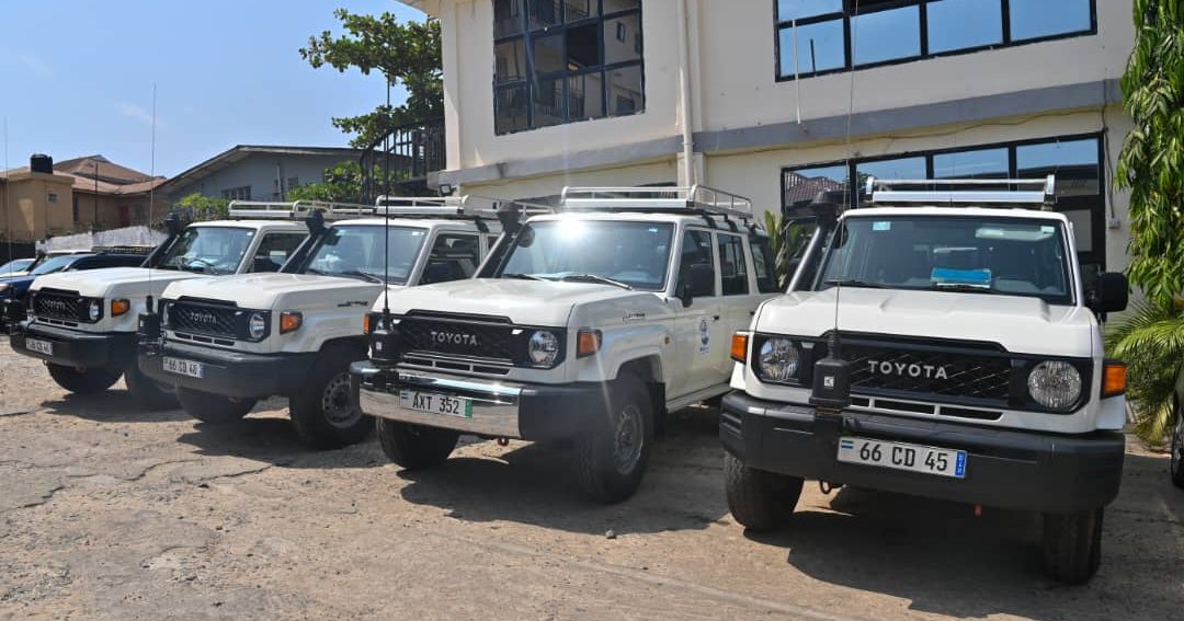 Four Toyota Land Cruisers Donated to Ministry of Environment and Climate Change