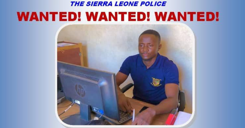 Sierra Leone Police Declare Man Wanted for Alleged Embezzlement