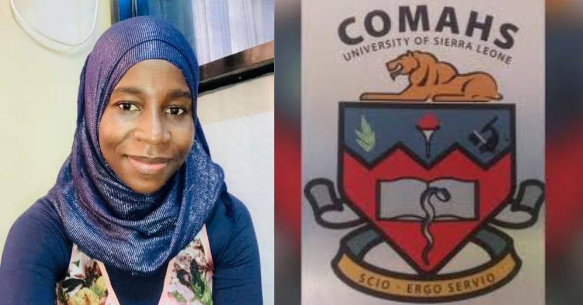 Meet Haja Abibatu Jalloh, Sierra Leone’s First Female Specialist Psychiatrist From COMAHS
