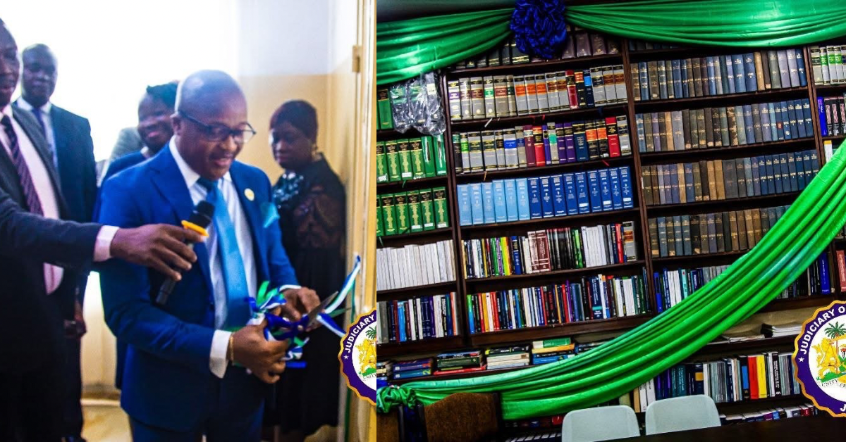 Sierra Leone Judiciary Unveils Ultramodern E-Library in Freetown