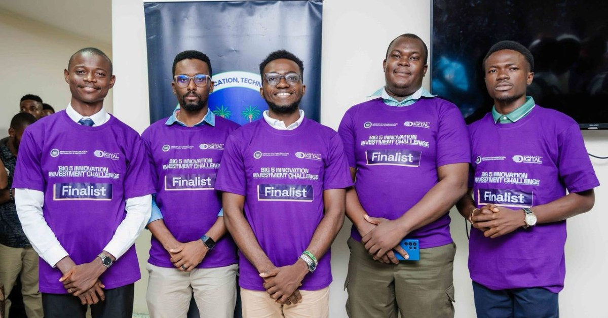 Government Unveils Top 5 Finalists for $60,000 Big Five Innovation Investment Challenge