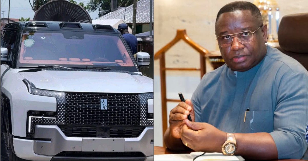 President Bio Spotted With $150,000 Luxury SUV at Bo School Thanksgiving Celebration