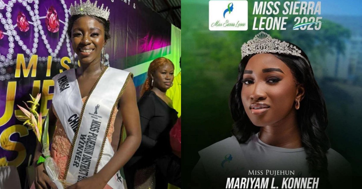 Pujehun District Rejects Miss Salone 2025 Contestant, Cites Flawed Selection Process