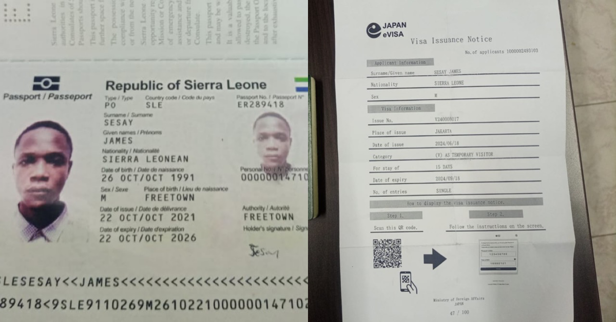 Sierra Leonean National Dies in Indonesia While on Temporary Visit