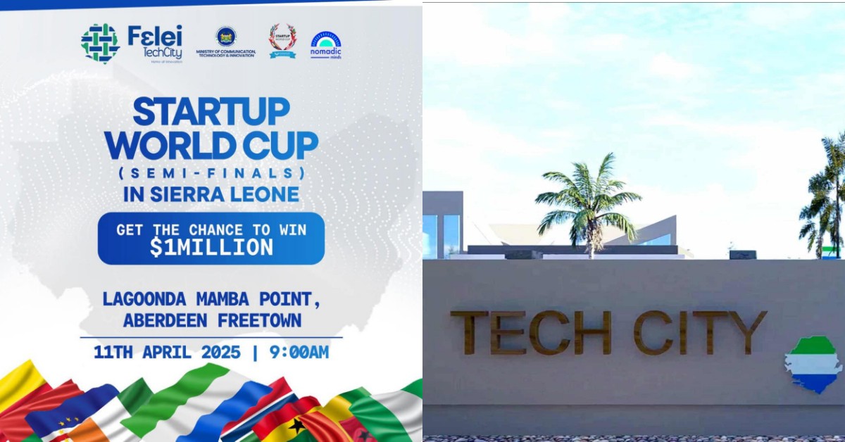 Sierra Leone to Host West Africa Startup World Cup Semi-Finals