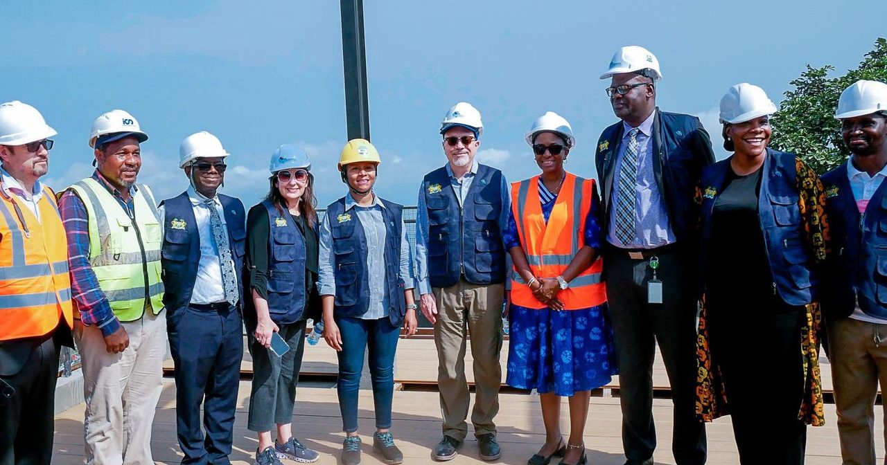 World Bank Division Director for Sierra Leone Assesses Progress at Leicester Peak and Tacugama Sites