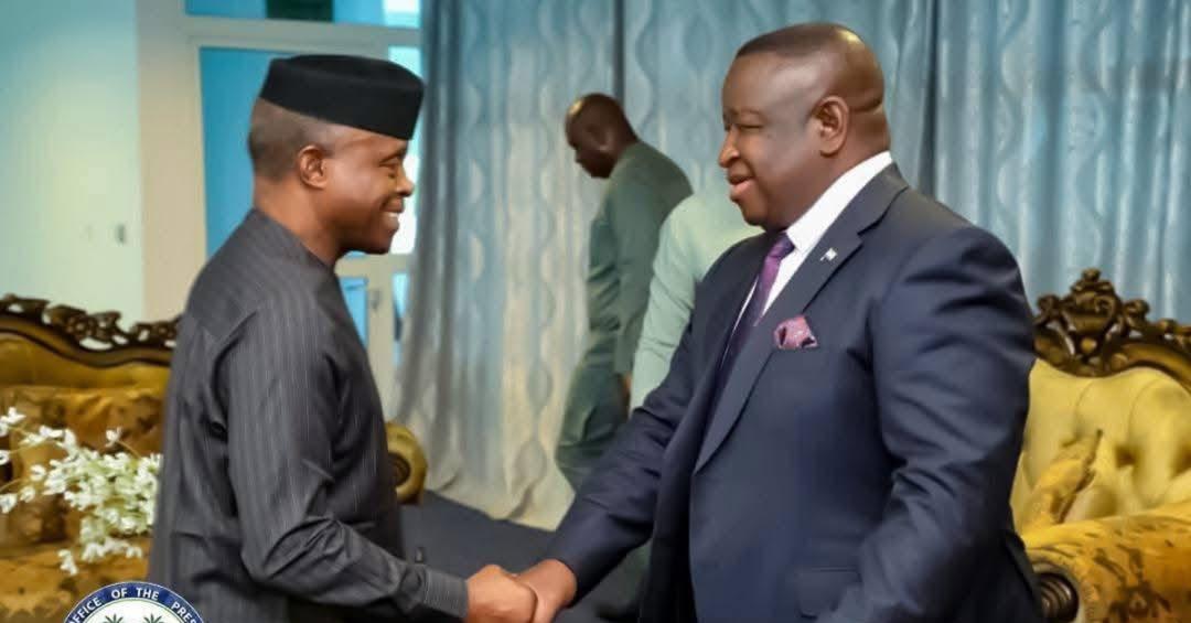Former Nigerian Vice President Osinbajo Honors President Bio at Leadership Colloquium