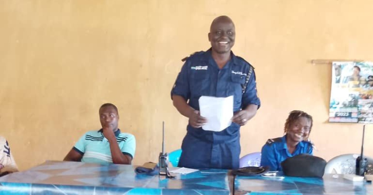 SLP Bo West Division Holds Commanders’ Meeting in Serabu
