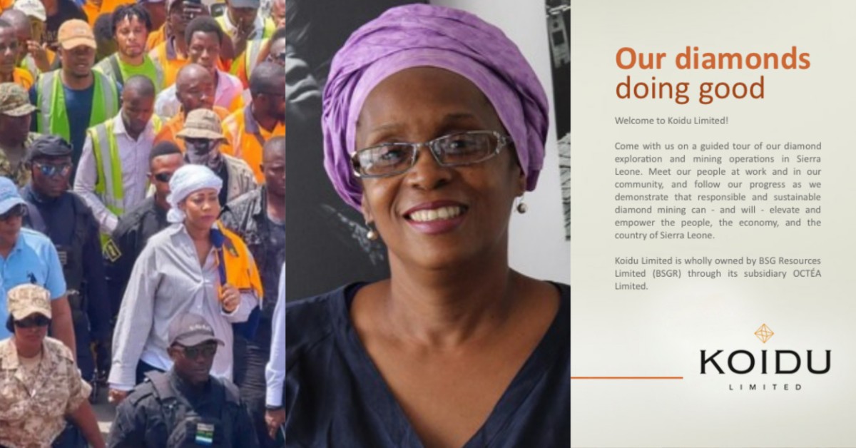 “Not the First Lady’s Responsibility” – Yasmin Jusu-Sheriff Urges Government Action After Koidu Job Losses