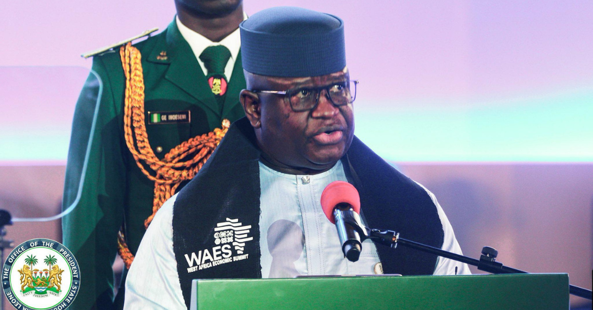 President Bio Elected New ECOWAS Chairman