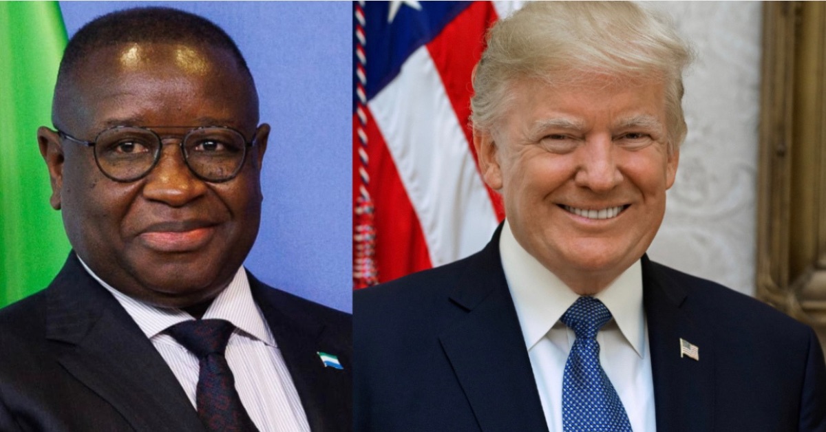 President Bio and Family Granted U.S. Travel Privileges Amid Visa Ban on Sierra Leoneans
