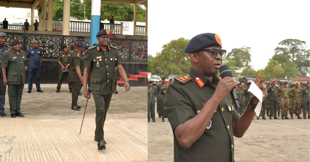Chirf of Defence Staff Amara Idara Bangura Addresses RSLAF Troops on Key Developments and Future Plans