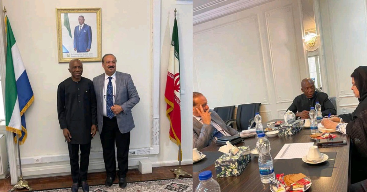 Sierra Leone Ambassador Meets Turkish and Iranian Business Leaders for Major Investment Talks