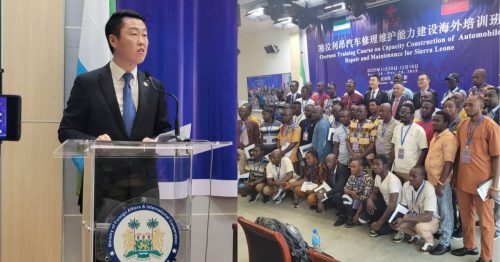 China Launches 21-Day Automobile Repair and Maintenance Training in Freetown