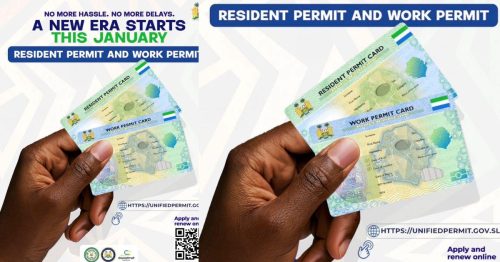 Sierra Leone Unveils Online Resident and Work Permit System Ahead of January Rollout